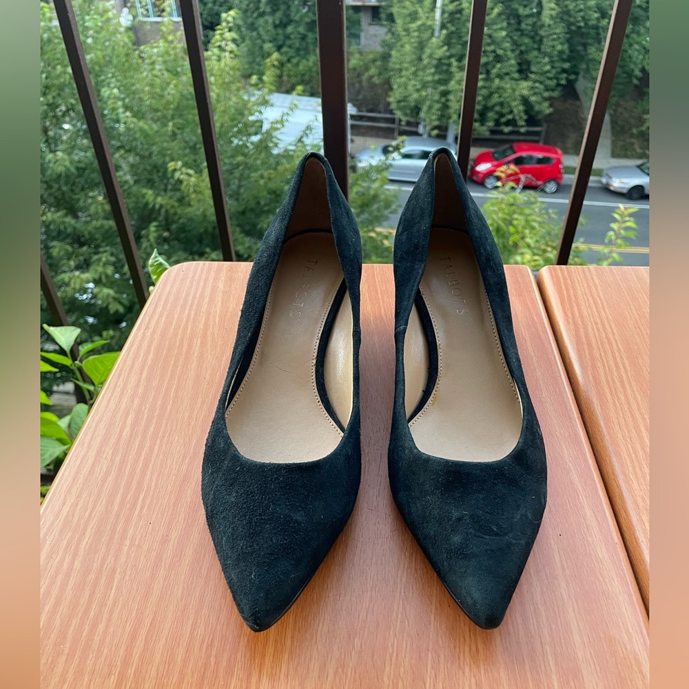 Talbot’s Leather Wedge Heel